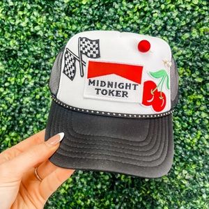 Midnight Toker Custom Trucker Hat